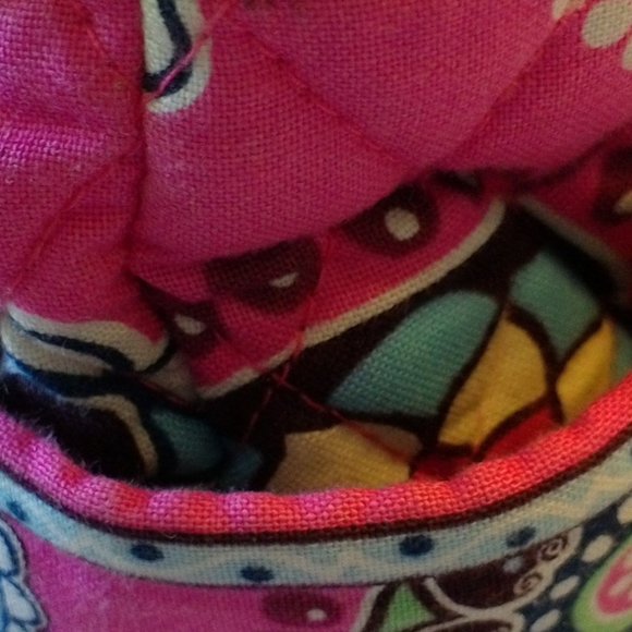 Vera Bradley retired Cupcakes pattern hand carry p - Picture 6 of 6